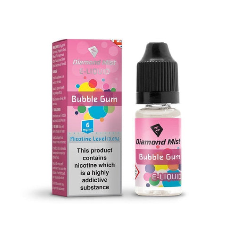 Bubblegum Diamond Mist E-Liquid 10ml