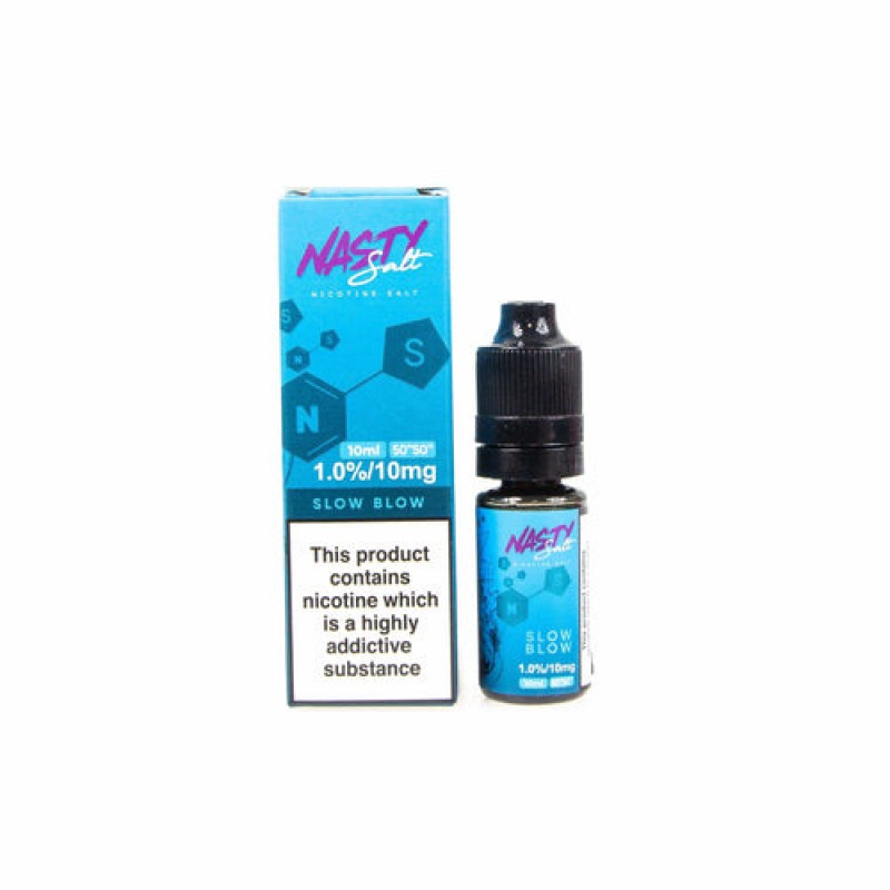 Nasty Salt Slow Blow Eliquid 10ml