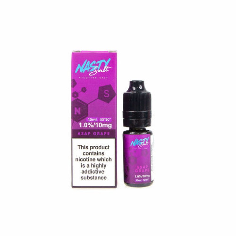 Nasty Salt Asap Grape Eliquid 10ml