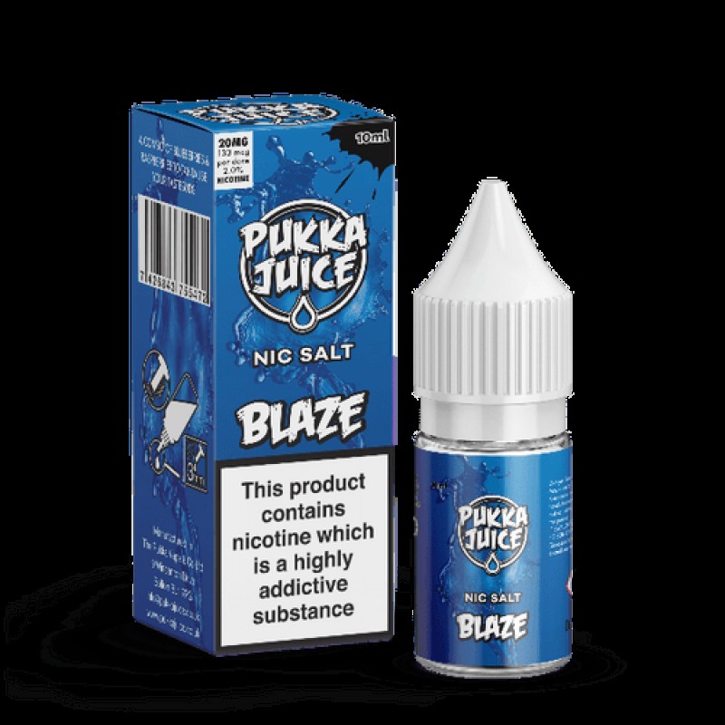 Blaze Nic Salt by Pukka Juice 10ml