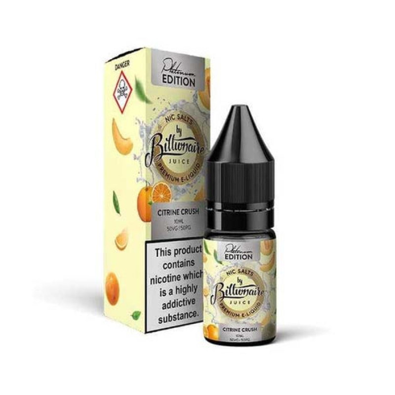 Citrine Crush Nic Salt by Billionaire Juice