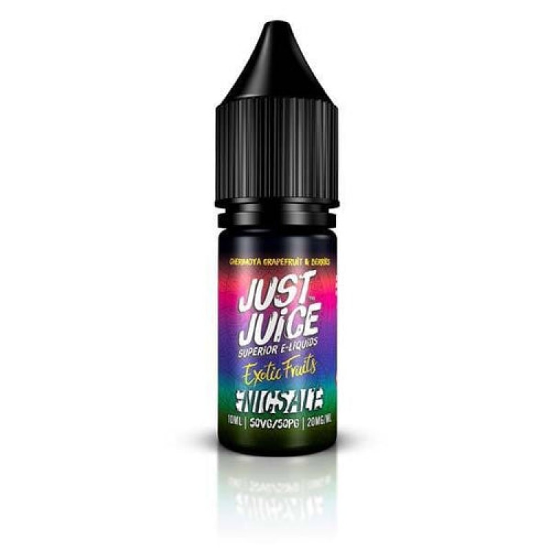 Cherimoya,Grapefruit & Berries by Just Juice Exotic Range Salt Nic E-Liquid 10ml