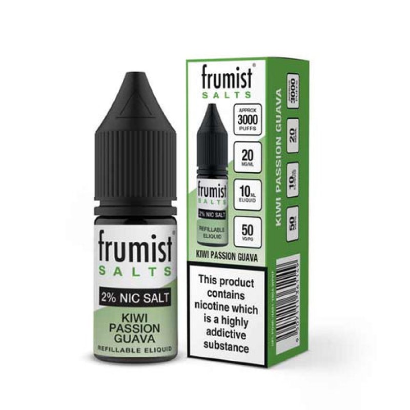 Kiwi Passion Guava Nic Salt by Frumist