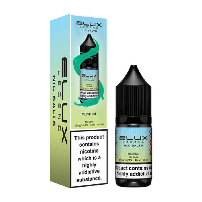 Menthol Nic Salt E-liquid by Elux Legend