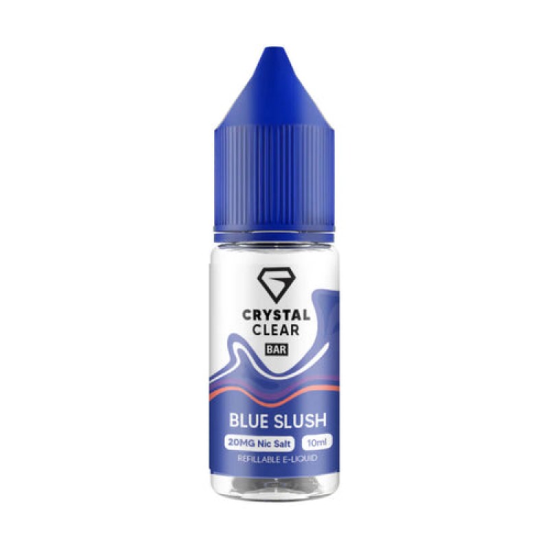 Crystal Clear Bar Nic Salts Blue Slush