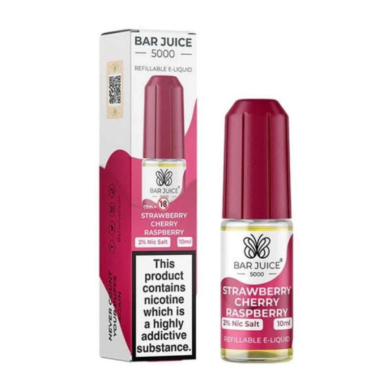 Strawberry Cherry Raspberry Nic Salt by Bar Juice ...