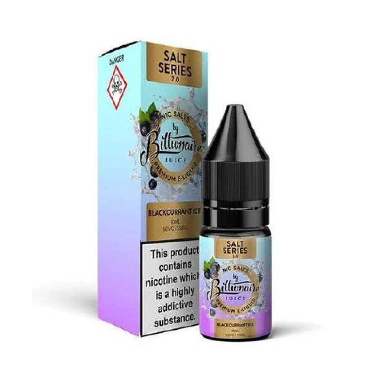 Blackcurrant Ice Nic Salt by Billionaire Juice
