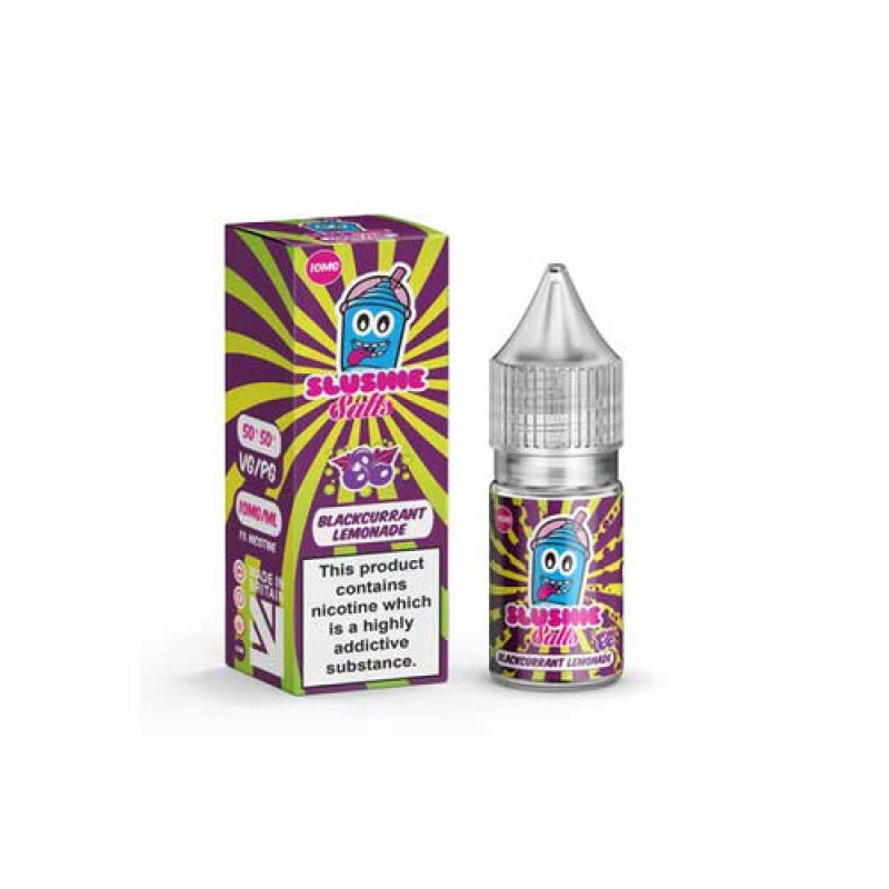 Blackcurrant Lemonade by Slushie Salts Nic Salt