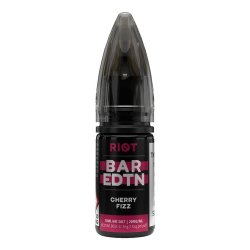 Cherry Fizz Nic Salt by Riot Squad Bar EDTN