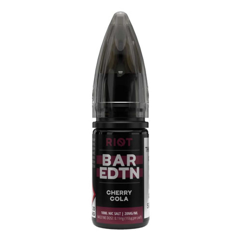 Cherry Cola Nic Salt by Riot Squad Bar EDTN