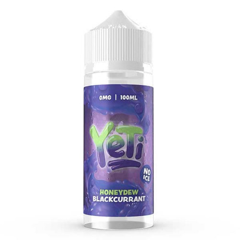 Yeti No Ice Honeydew Blackcurrant Short Fill 100ml