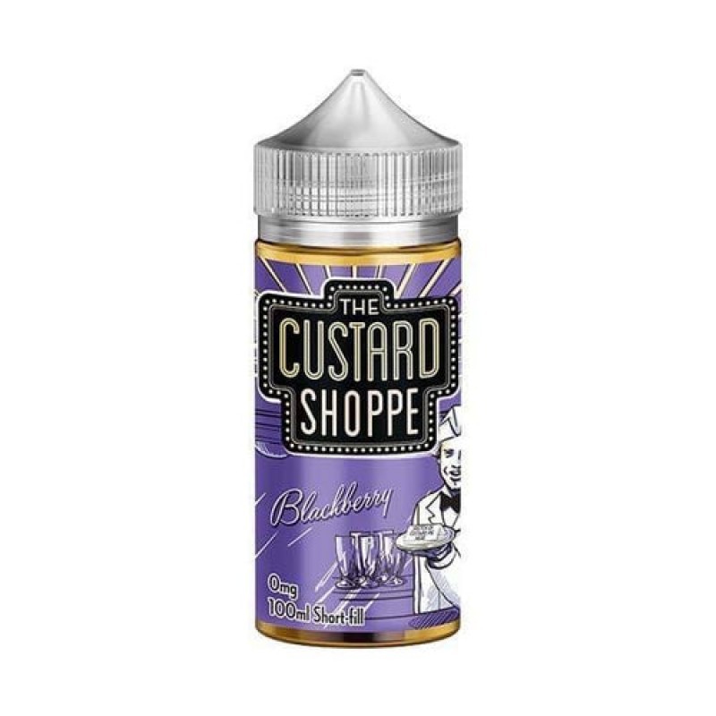 Blackberry By The Custard Shoppe Short Fill 100ml