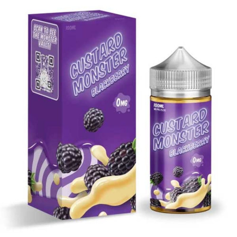 Blackberry by Custard Monster Short Fill 100ml