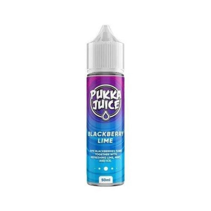 Blackberry Lime by Pukka Juice 50ml Short Fill