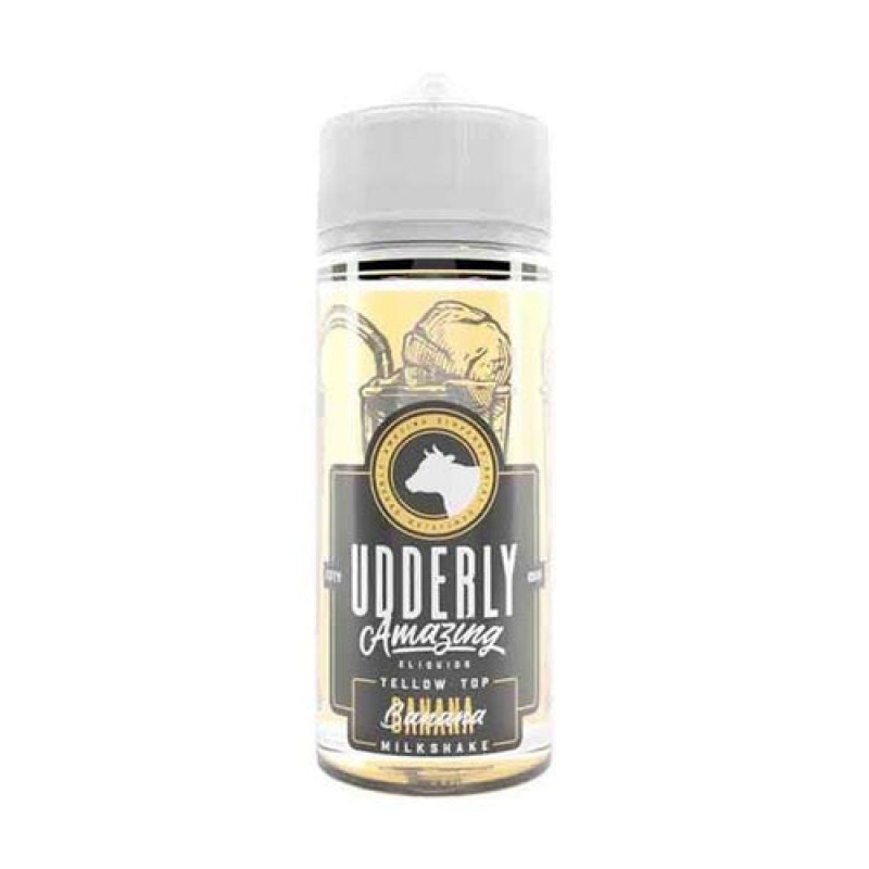Banana Milkshake by Udderly Amazing Short Fill 100ml