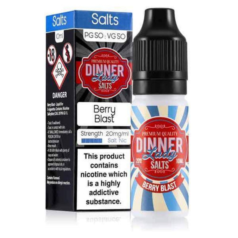 Berry Blast Nic Salt E-Liquid by Dinner Lady