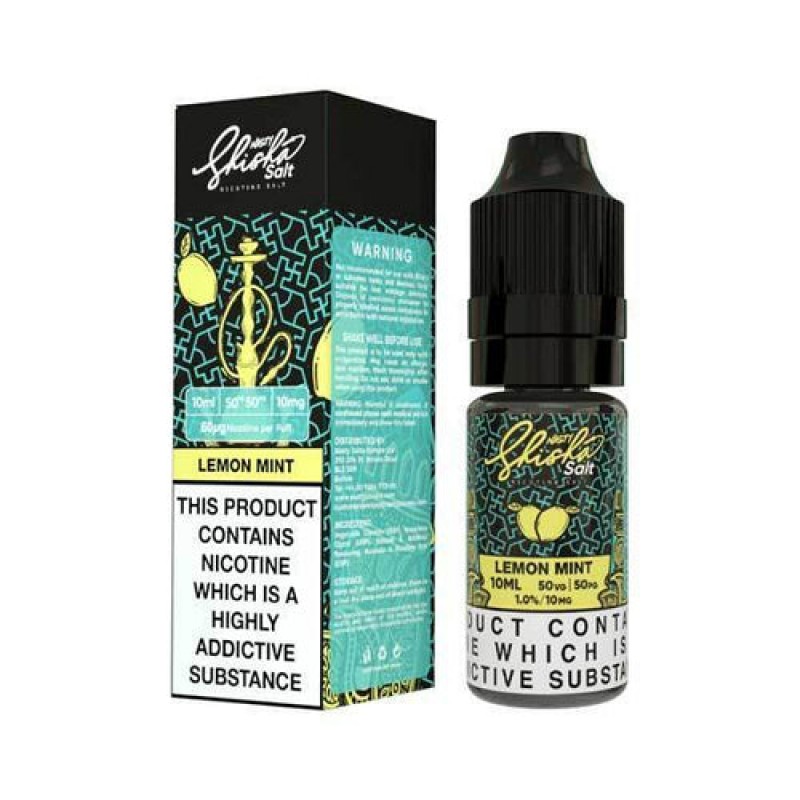 Lemon Mint Nasty Shisha Nicotine Salt