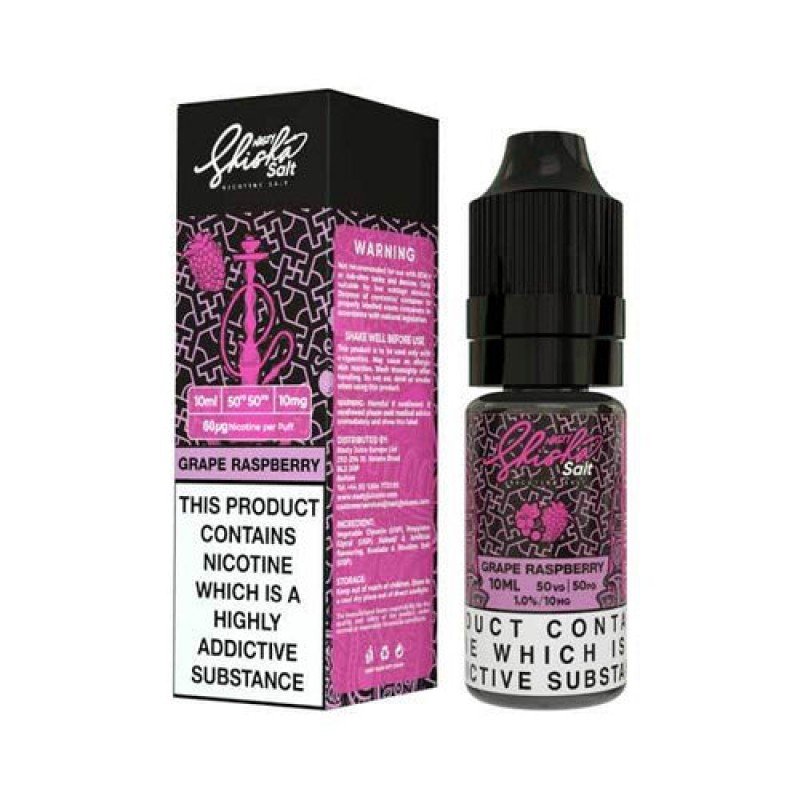 Grape Raspberry Nasty Shisha Nicotine Salt