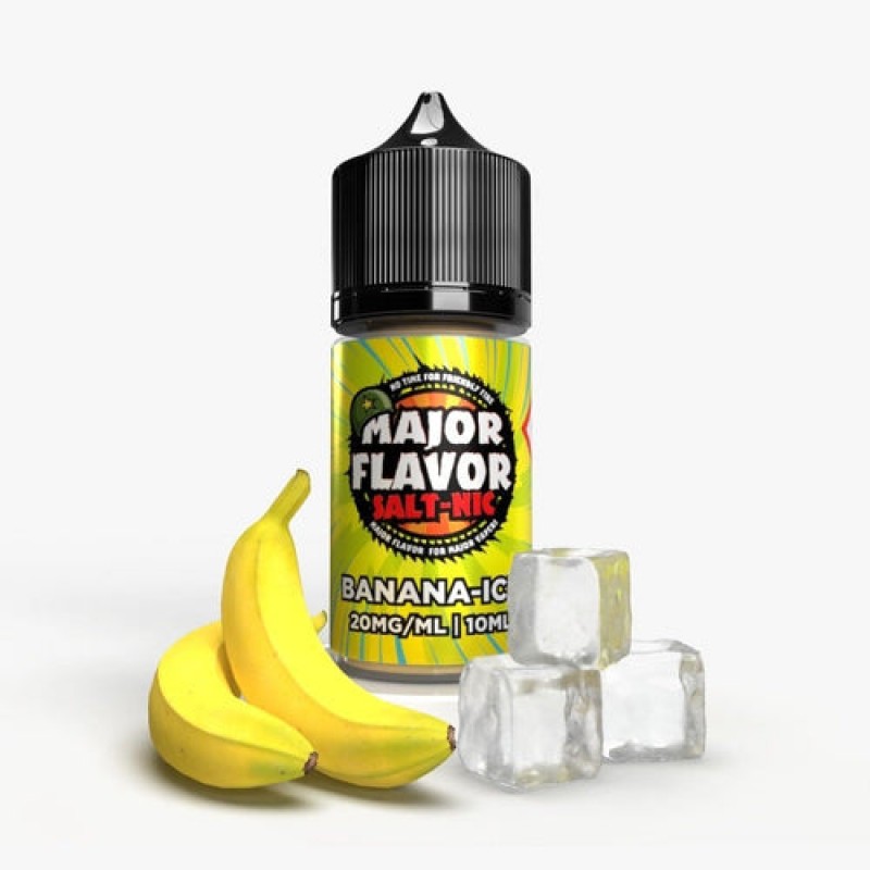 Banana Ice Nic Salt by Major Flavor