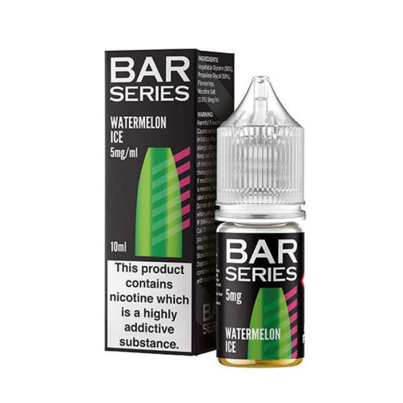 Watermelon Ice Nic Salt By Bar Series