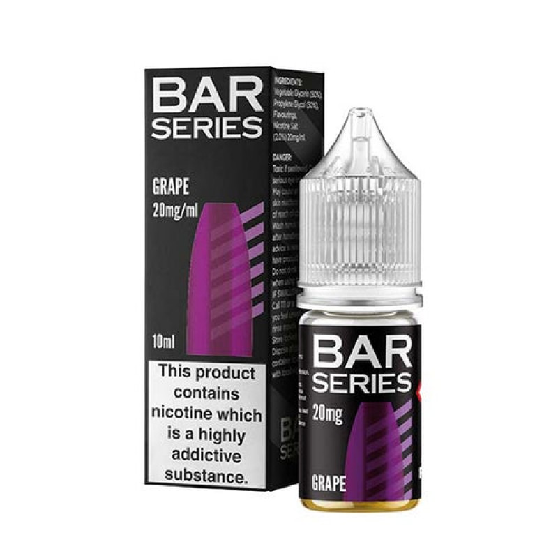 Grape Nic Salt By Bar Series