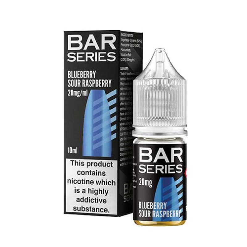 Blueberry Sour Raspberry Nic Salt By Bar Series
