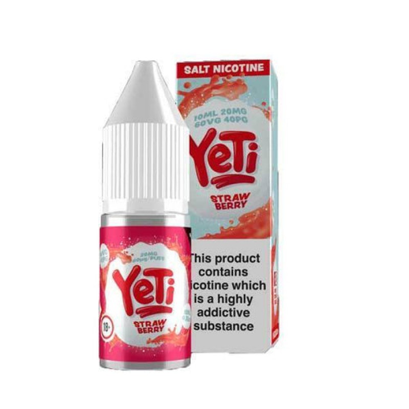 Strawberry by Yeti Salts E-Liquid 10ml