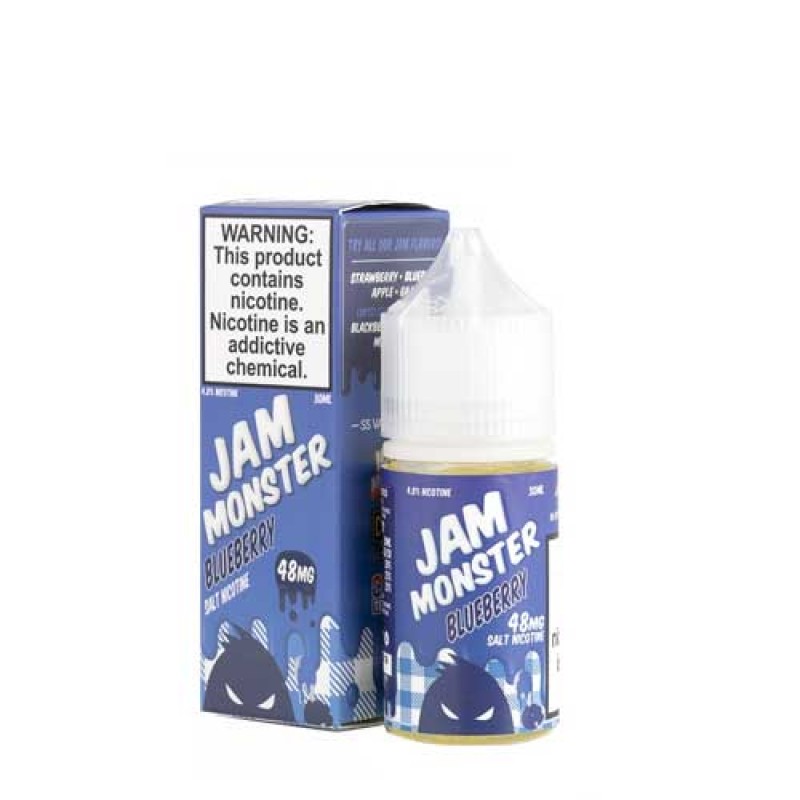 Blueberry Jam by Jam Monster Nic Salt E-Liquid 10m...