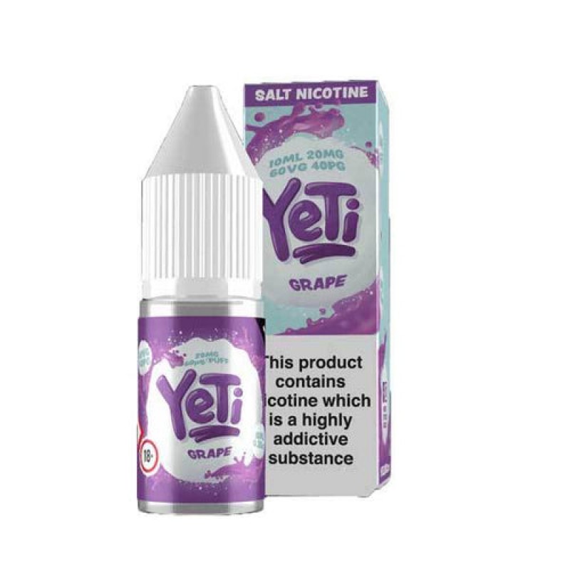 Grape by Yeti Salts E-Liquid 10ml