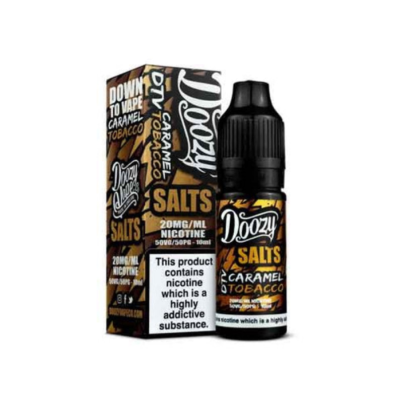 Caramel Tobacco by Doozy Salts Nic Salt 10ml