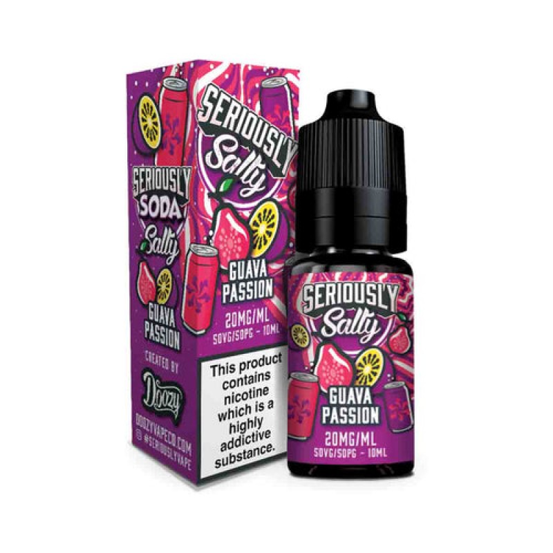 Guava Passion - Seriously Salty Soda Nic Salt