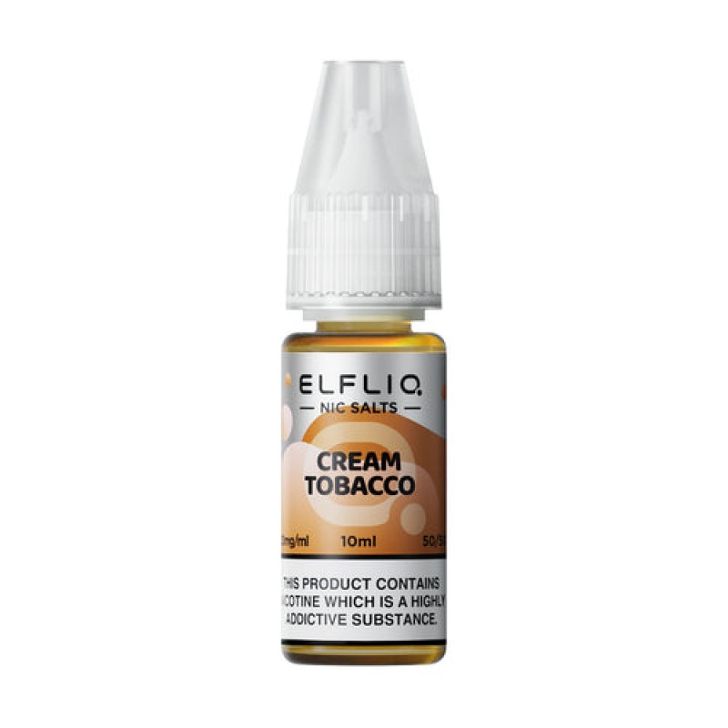Elfliq Cream Tobacco Nic Salt by ELF Bar