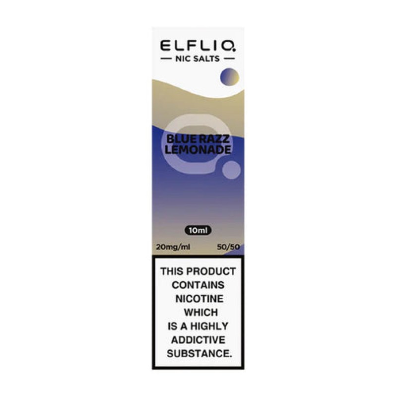 Elfliq Blue Razz Lemonade Nic Salt by ELF Bar
