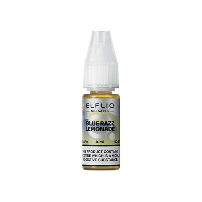 Elfliq Blue Razz Lemonade Nic Salt by ELF Bar