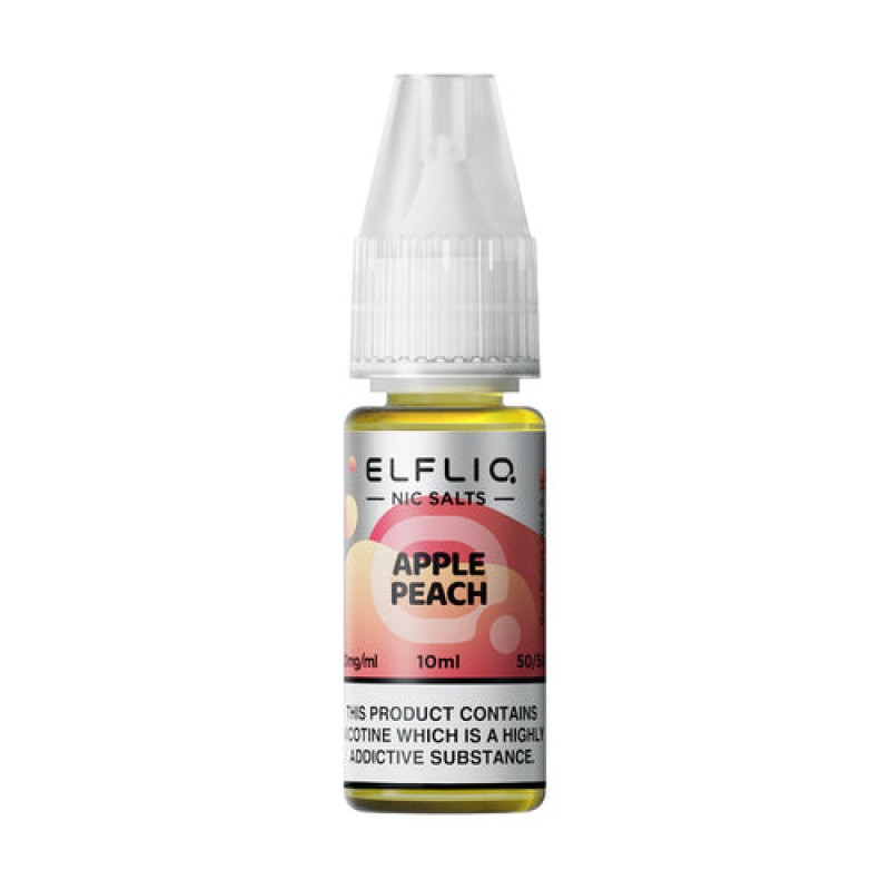 Elfliq Apple Peach Nic Salt by ELF Bar