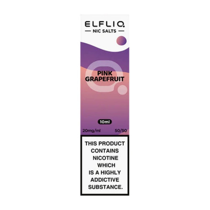 Elfliq Pink Grapefruit Nic Salt by ELF Bar