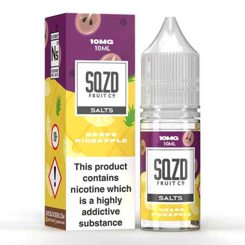 Grape Pineapple Nic Salt by SQZD