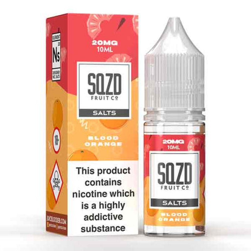 Blood Orange Nic Salt by SQZD