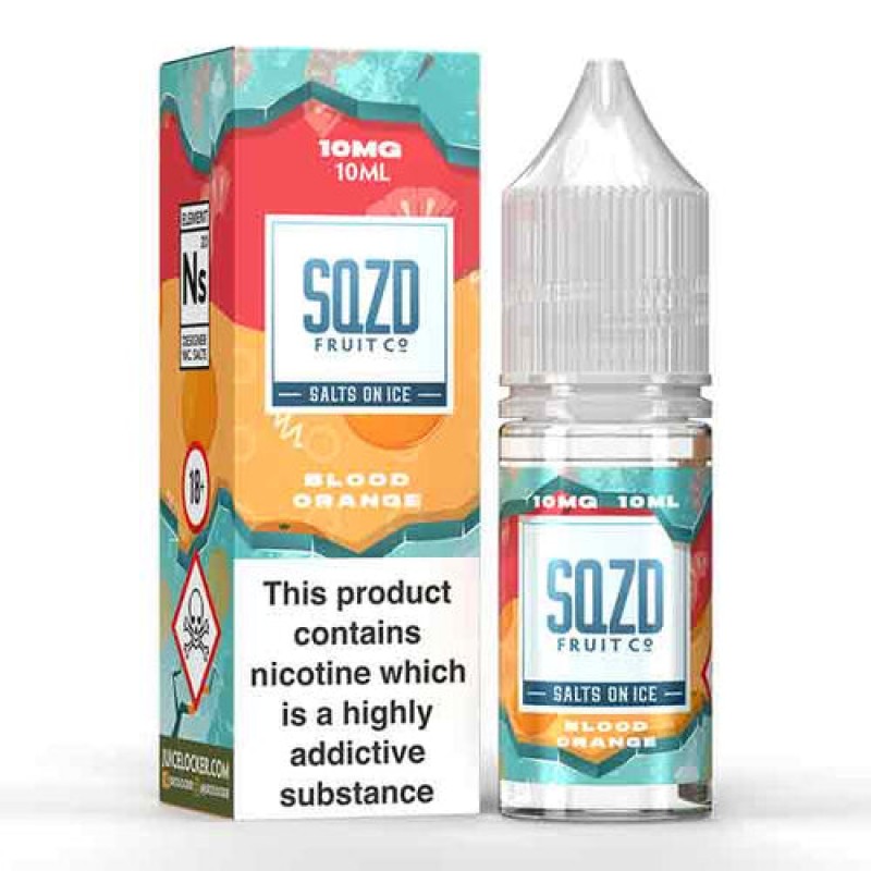 Blood Orange on Ice Nic Salt by SQZD
