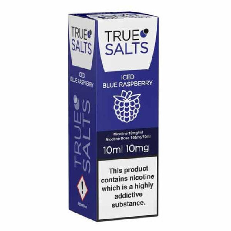Iced Blue Raspberry by True Salts Nic Salt
