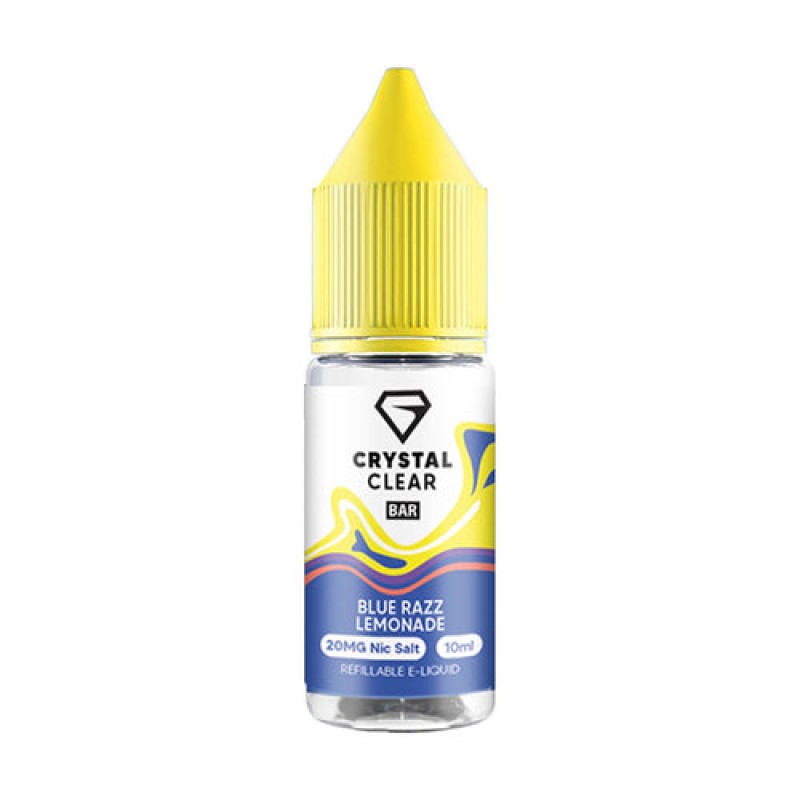 Crystal Clear Bar Nic Salts Blue Razz Lemonade