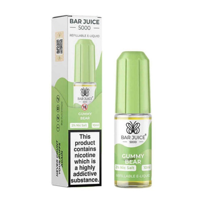 Gummy Bear Nic Salt by Bar Juice 5000