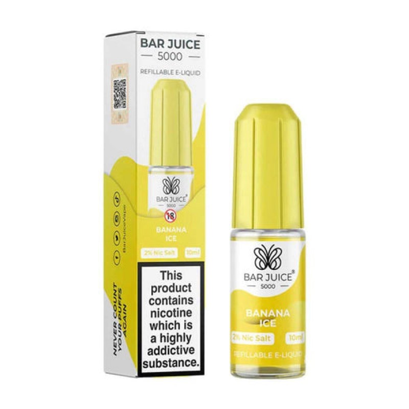 Banana Ice Nic Salt by Bar Juice 5000