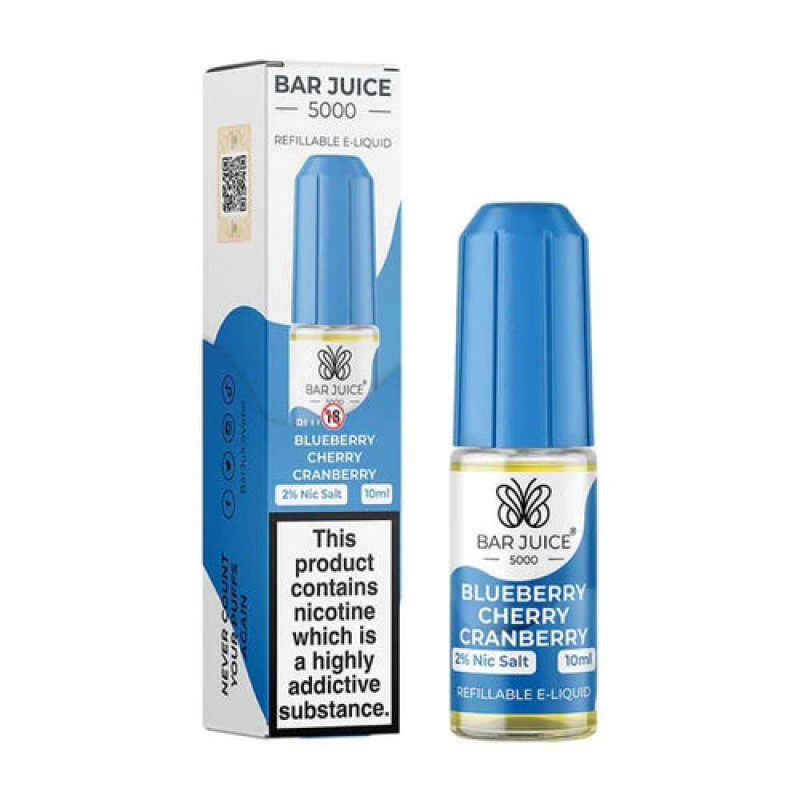 Blueberry Cherry Cranberry Nic Salt by Bar Juice 5...