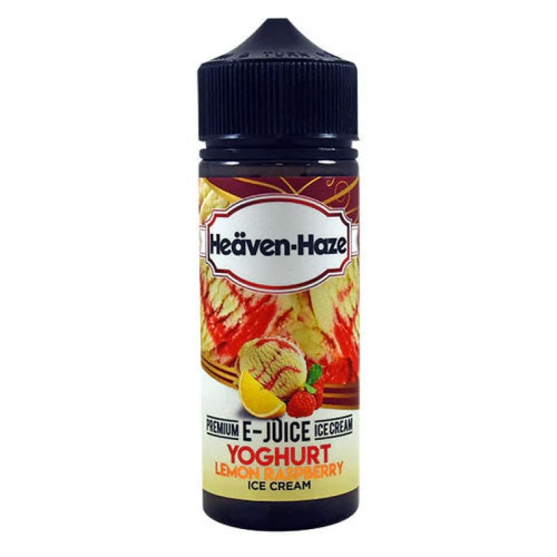 Yoghurt Lemon Raspberry Ice Cream by Heaven Haze S...