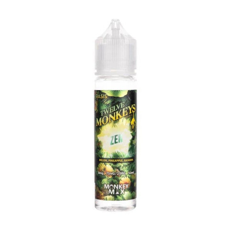 Zen by Twelve Monkeys Oasis Short Fill 50ml