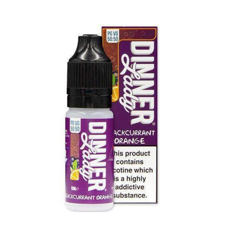 Blackcurrant 50/50 E-Liquid by Dinner Lady 10ml