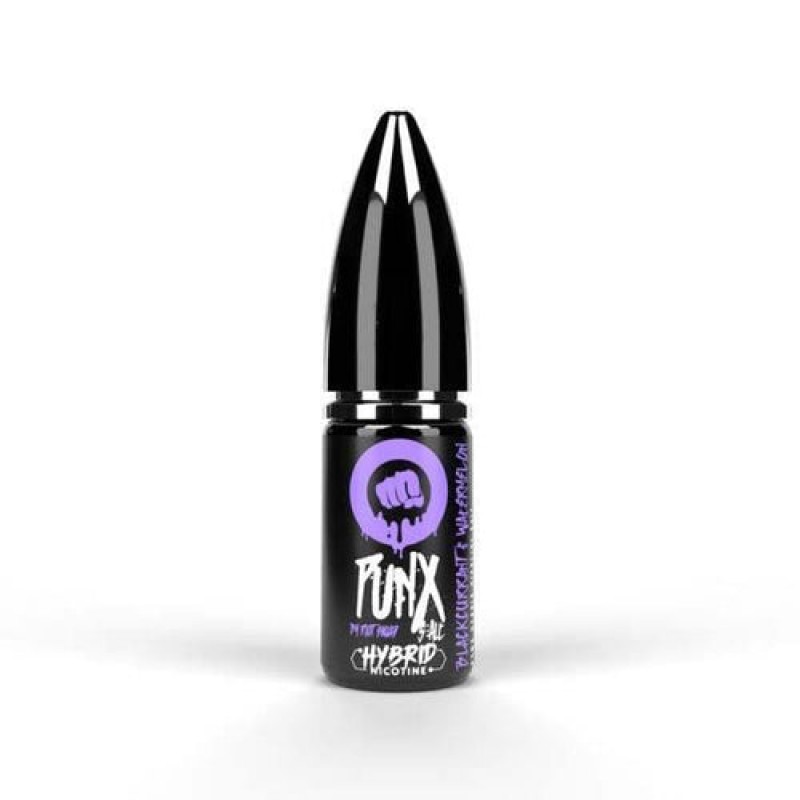 Blackcurrant & Watermelon Punx Nic Salt by Riot Sq...