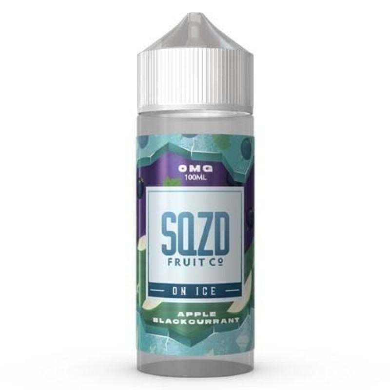 Apple Blackcurrant on Ice by SQZD - Short Fill 100...