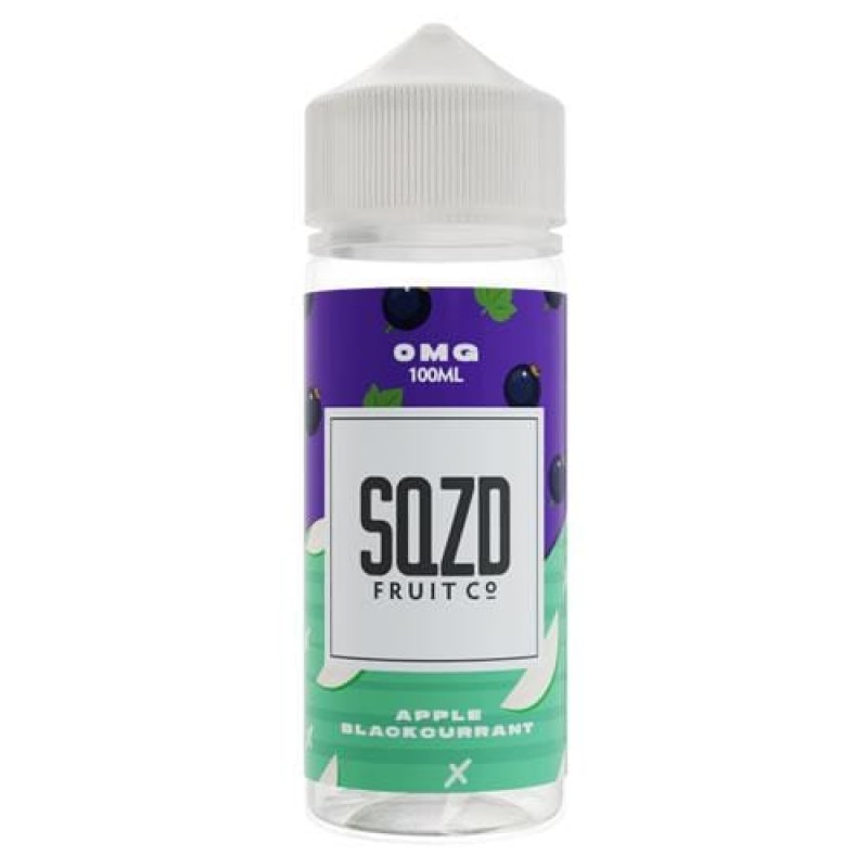 Apple Blackcurrant by SQZD - Short Fill 100ml